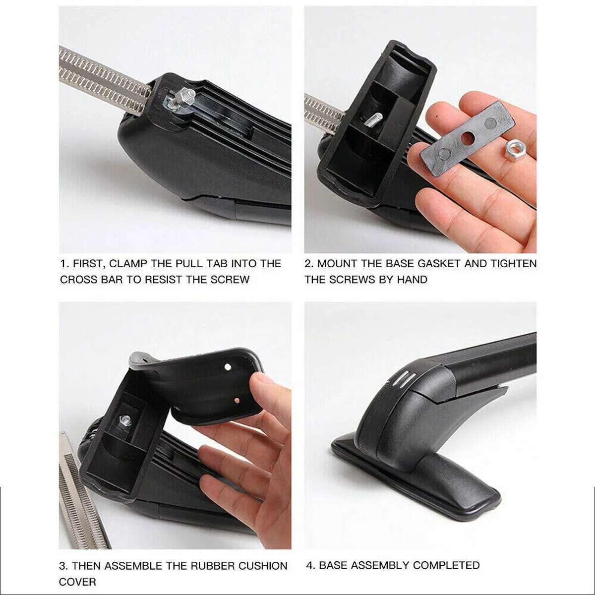 100cm Universal Car Roof Racks | Adjustable Cross Bars | Aluminium Alloy | Lockable Carrier