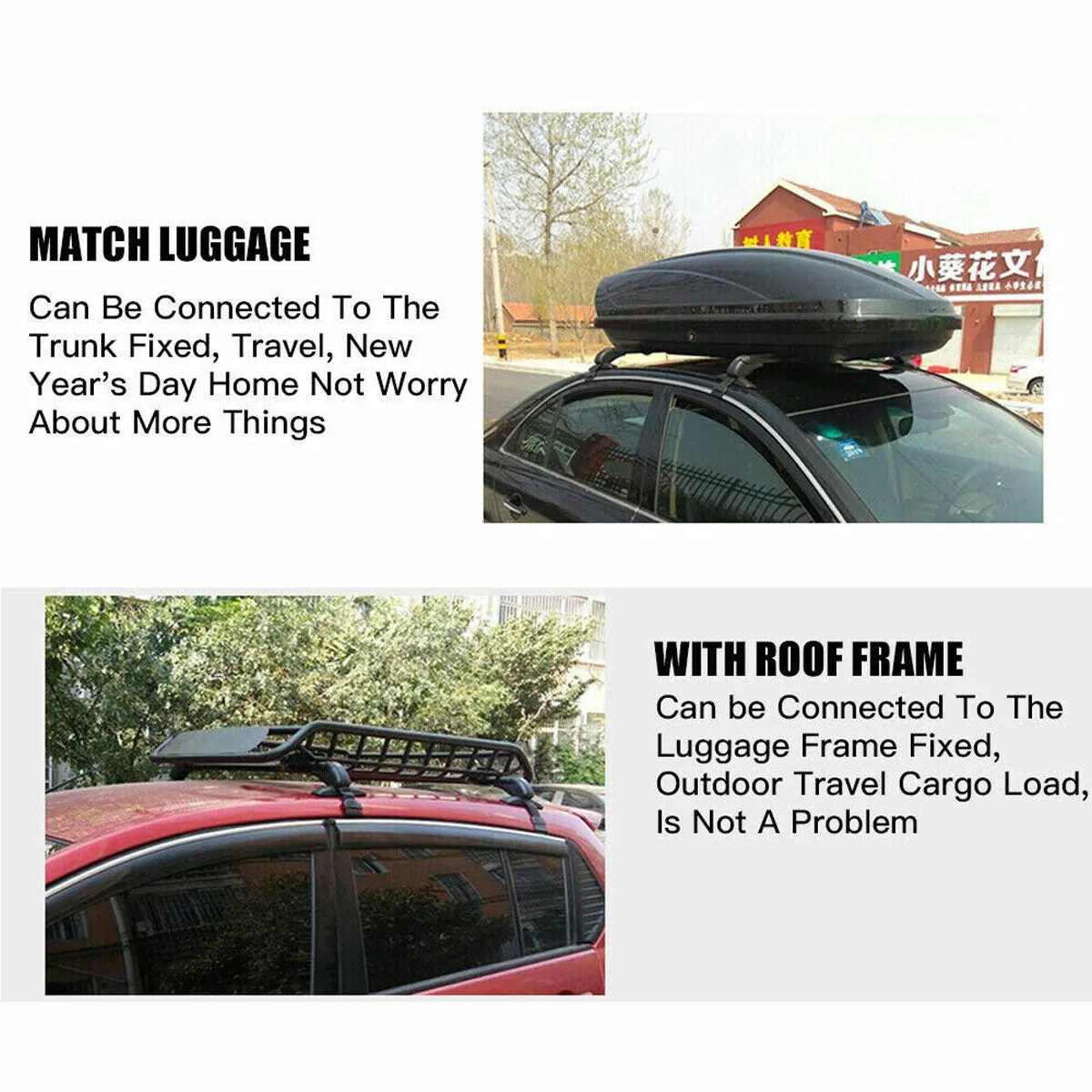 100cm Universal Car Roof Racks | Adjustable Cross Bars | Aluminium Alloy | Lockable Carrier