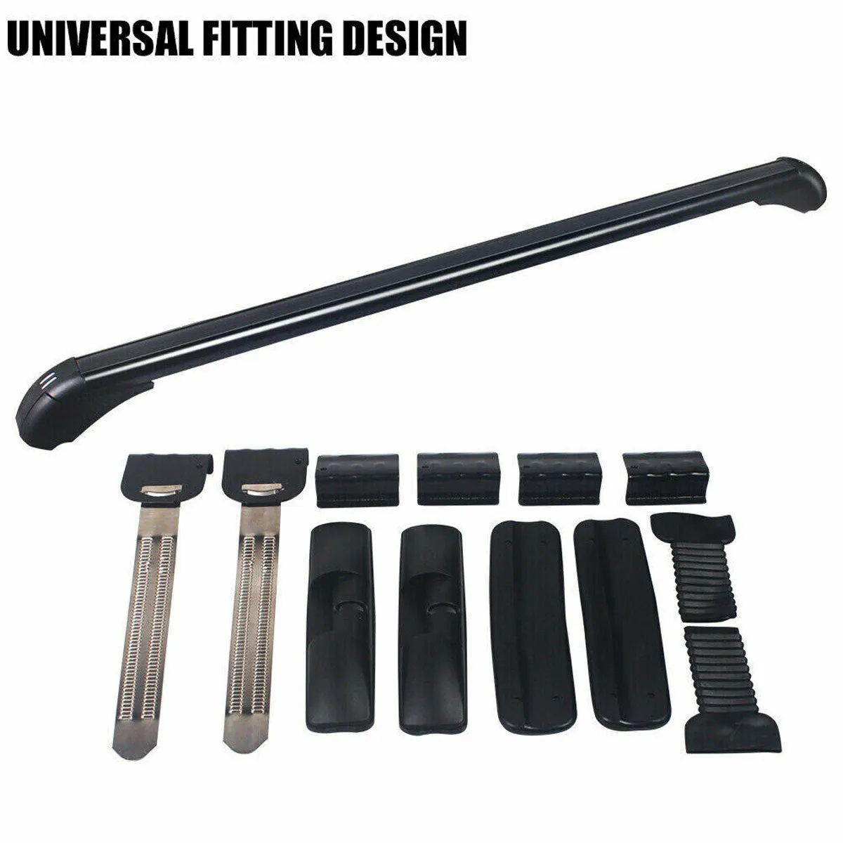 100cm Universal Car Roof Racks | Adjustable Cross Bars | Aluminium Alloy | Lockable Carrier
