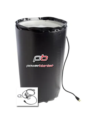 15 Gallon Insulated Drum Heater 145°F Adjustable Thermostat (120V)