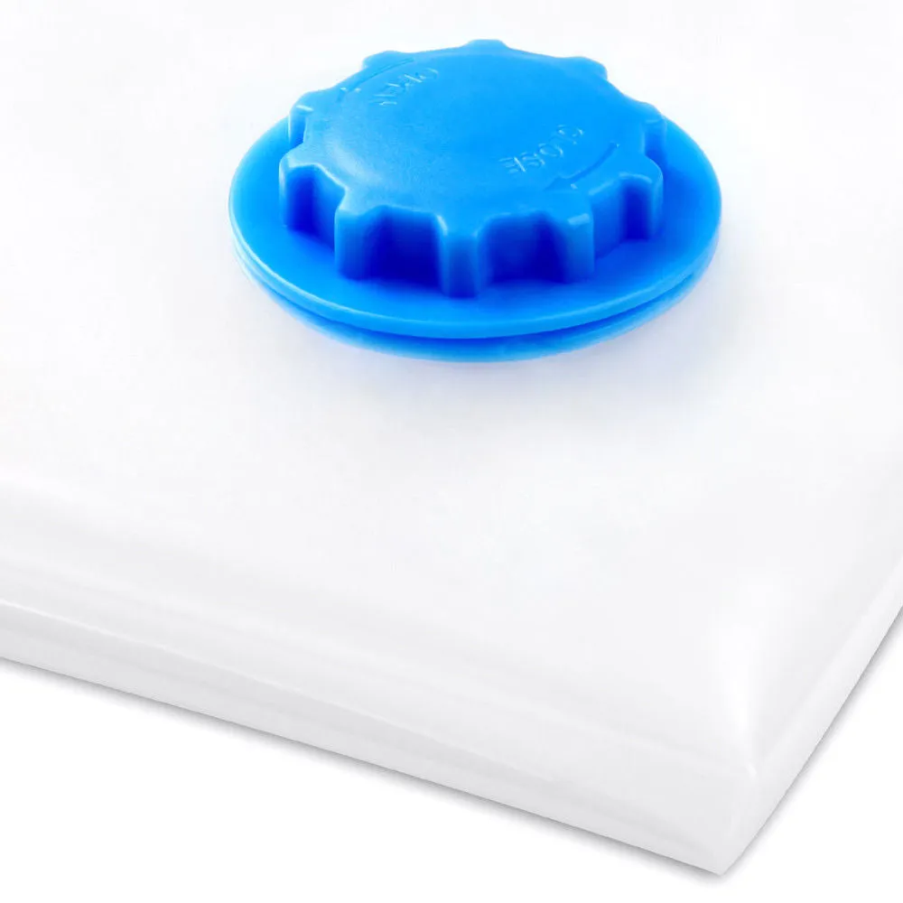 6 Pcs Set Vacuum Storage Bags | Space Saver Seal Compressing with Air Pump