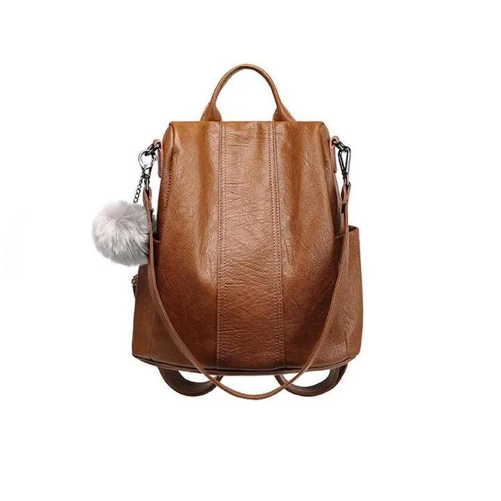 Anti-theft Soft Tote Casual Backpack