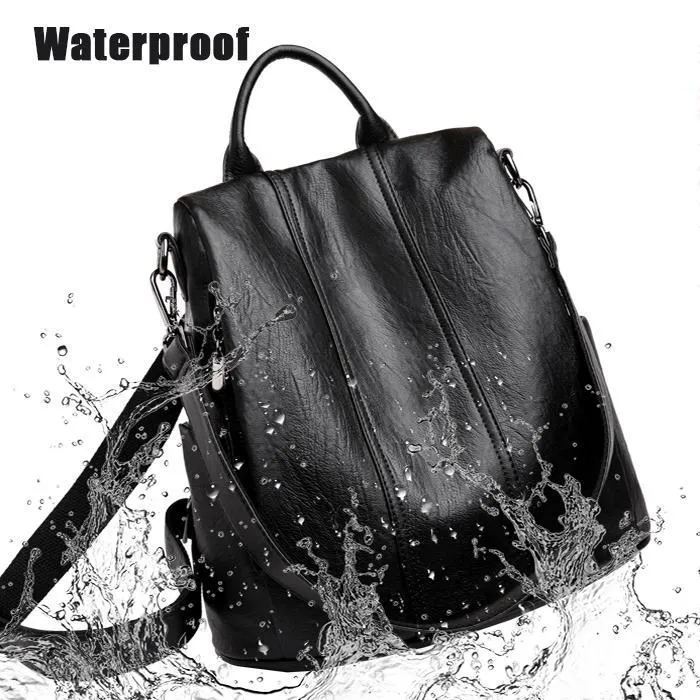 Anti-theft Soft Tote Casual Backpack