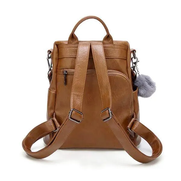 Anti-theft Soft Tote Casual Backpack