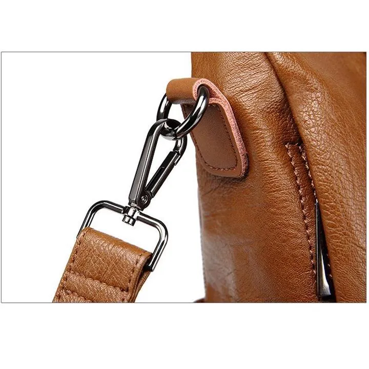 Anti-theft Soft Tote Casual Backpack
