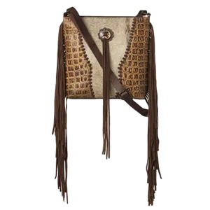 Ariat Ladies Laney Crocodile Print Crossbody Purse A770014402