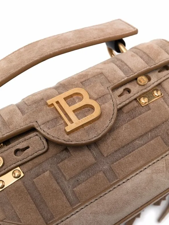 Balmain B-Buzz 19 fringed bag