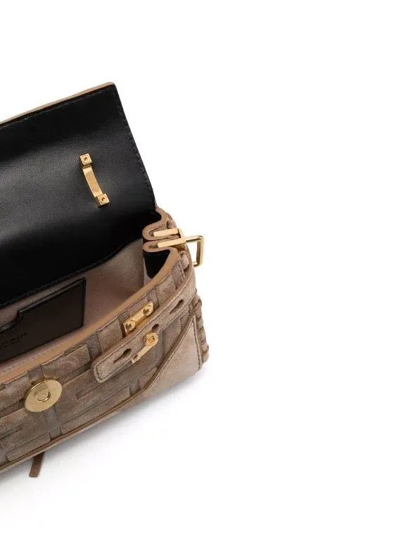 Balmain B-Buzz 19 fringed bag