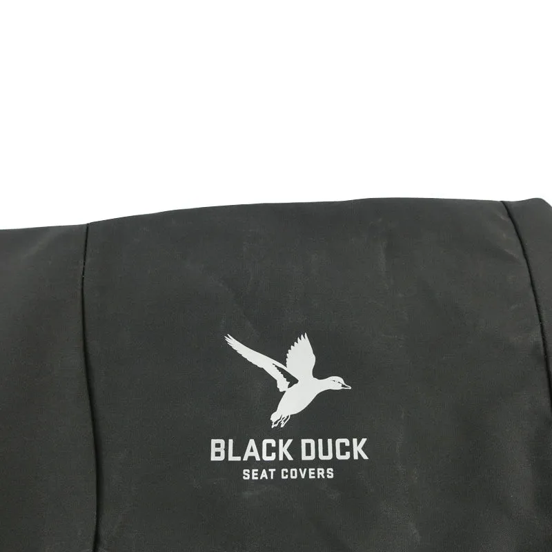 Black Duck Canvas Black Seat Covers Suits Buhler Versatile 2008-On