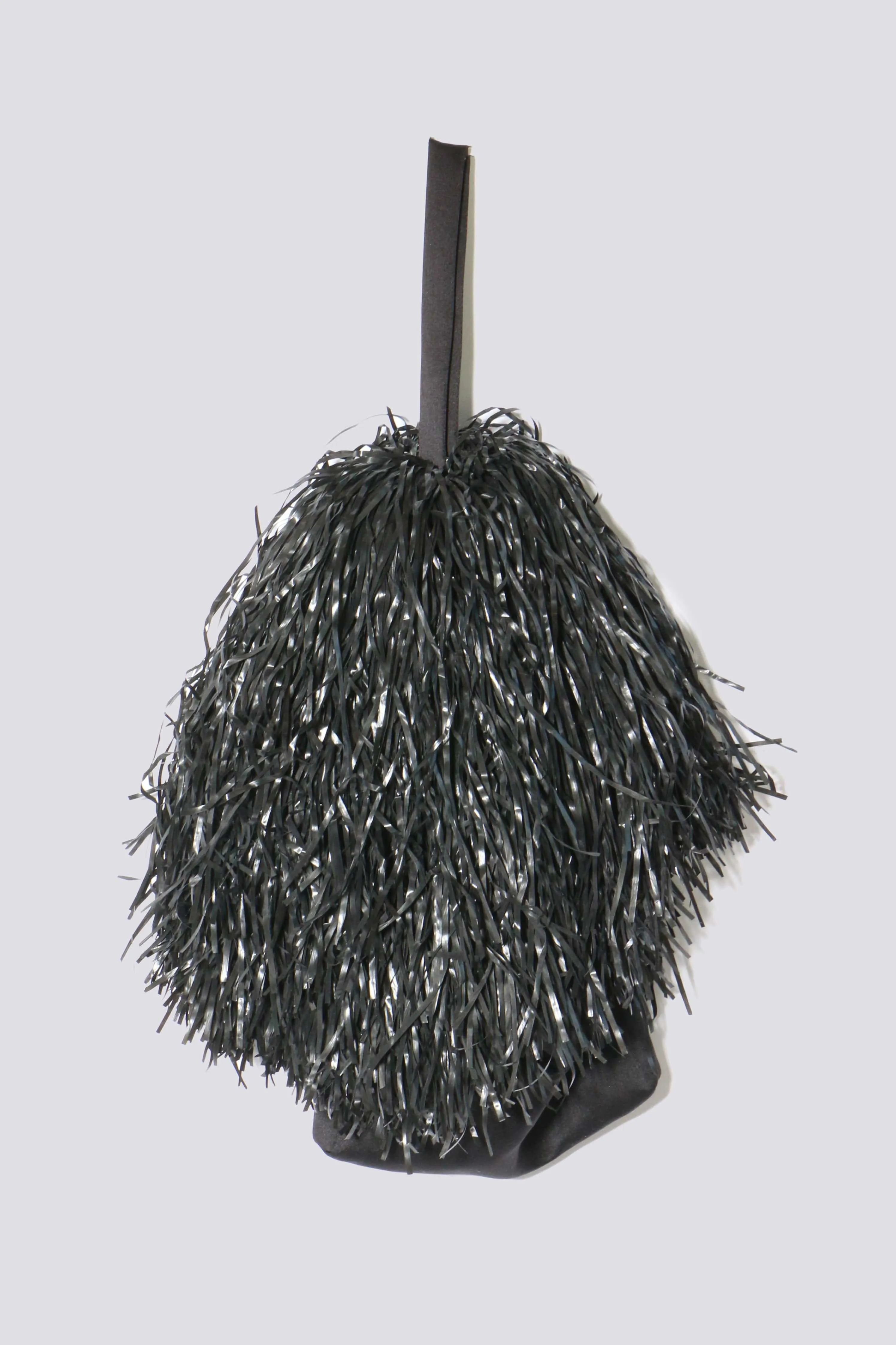 Black Miniture Satin Pouch