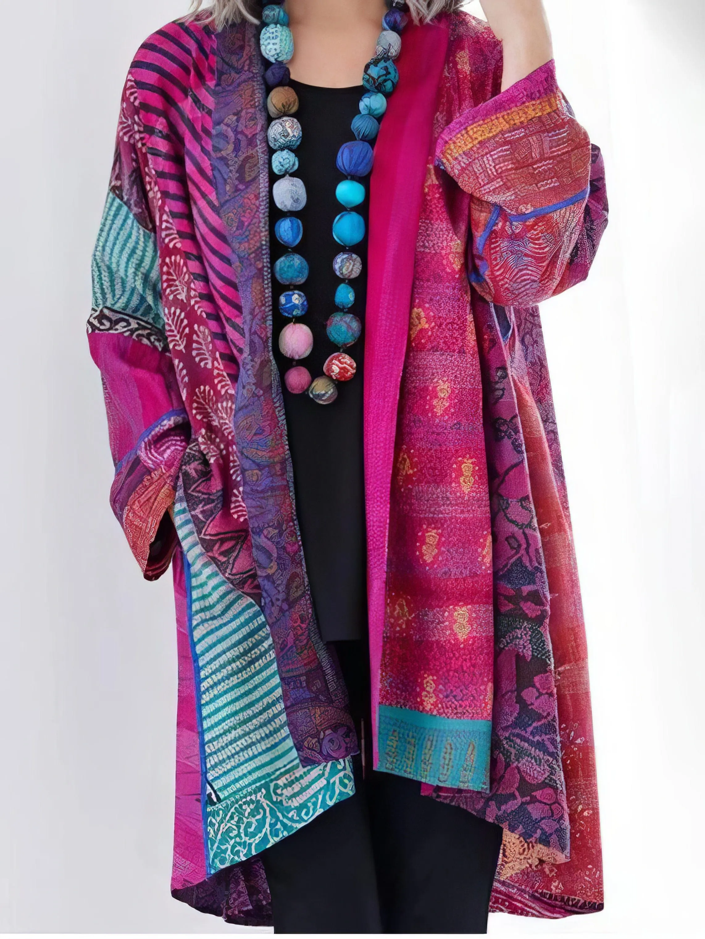 Boho Chic Long Sleeve Cardigan