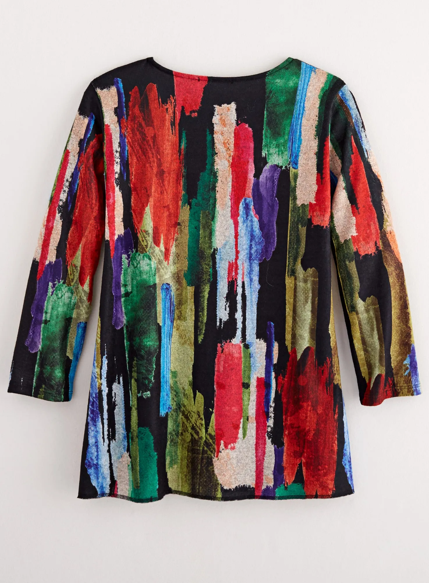 Bold Brushstrokes Pocket Top