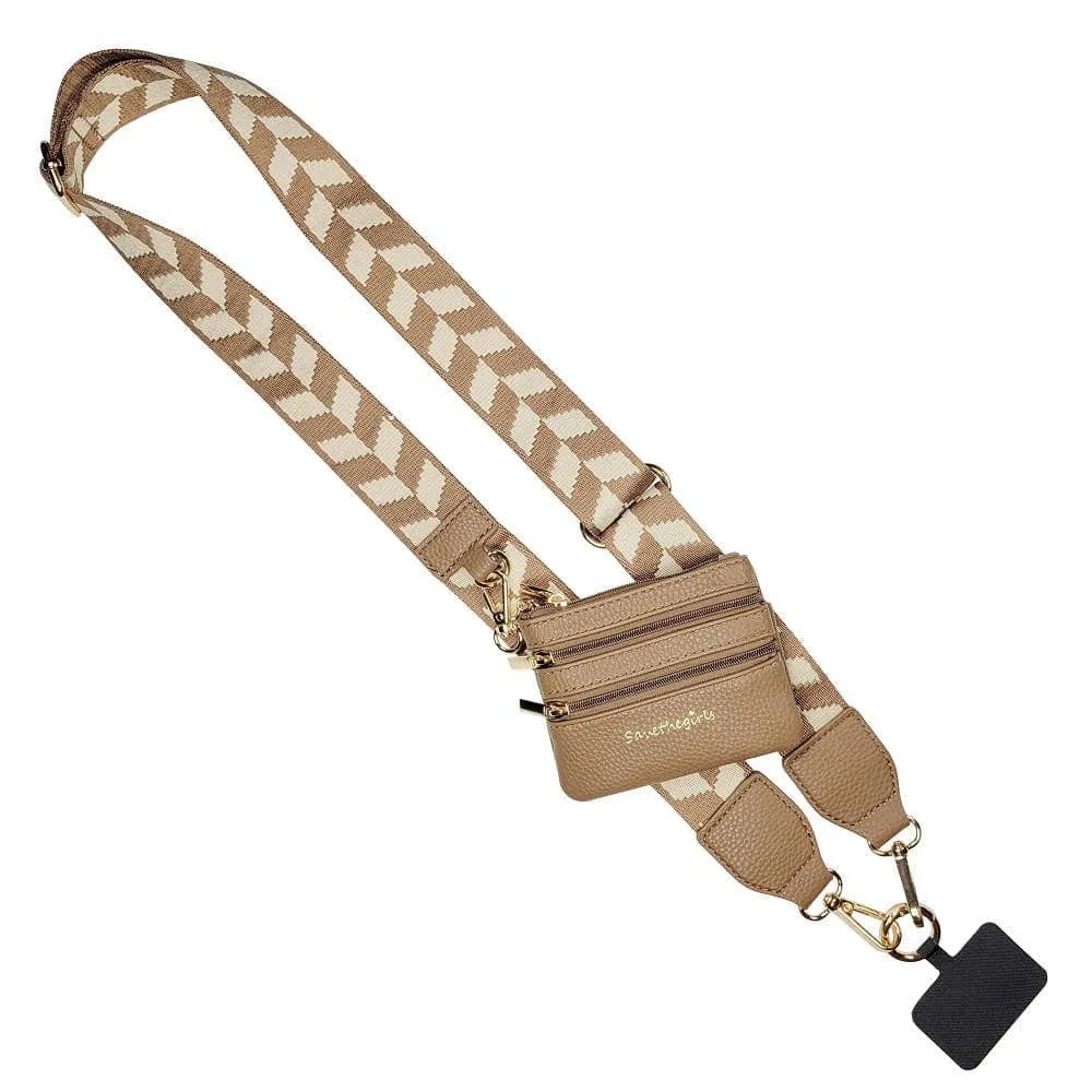 Chevron Collection - Clip & Go Strap w/ Pouch