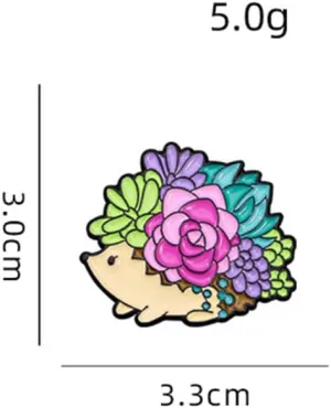 Colored Hedgehog Brooch Rocket Ship Badge Fan Cosplay Jewelry Video Game Peripheral Gifts Drip Oil Painted Enamel Pins Suitable for Hats Jackets Canvas Bags