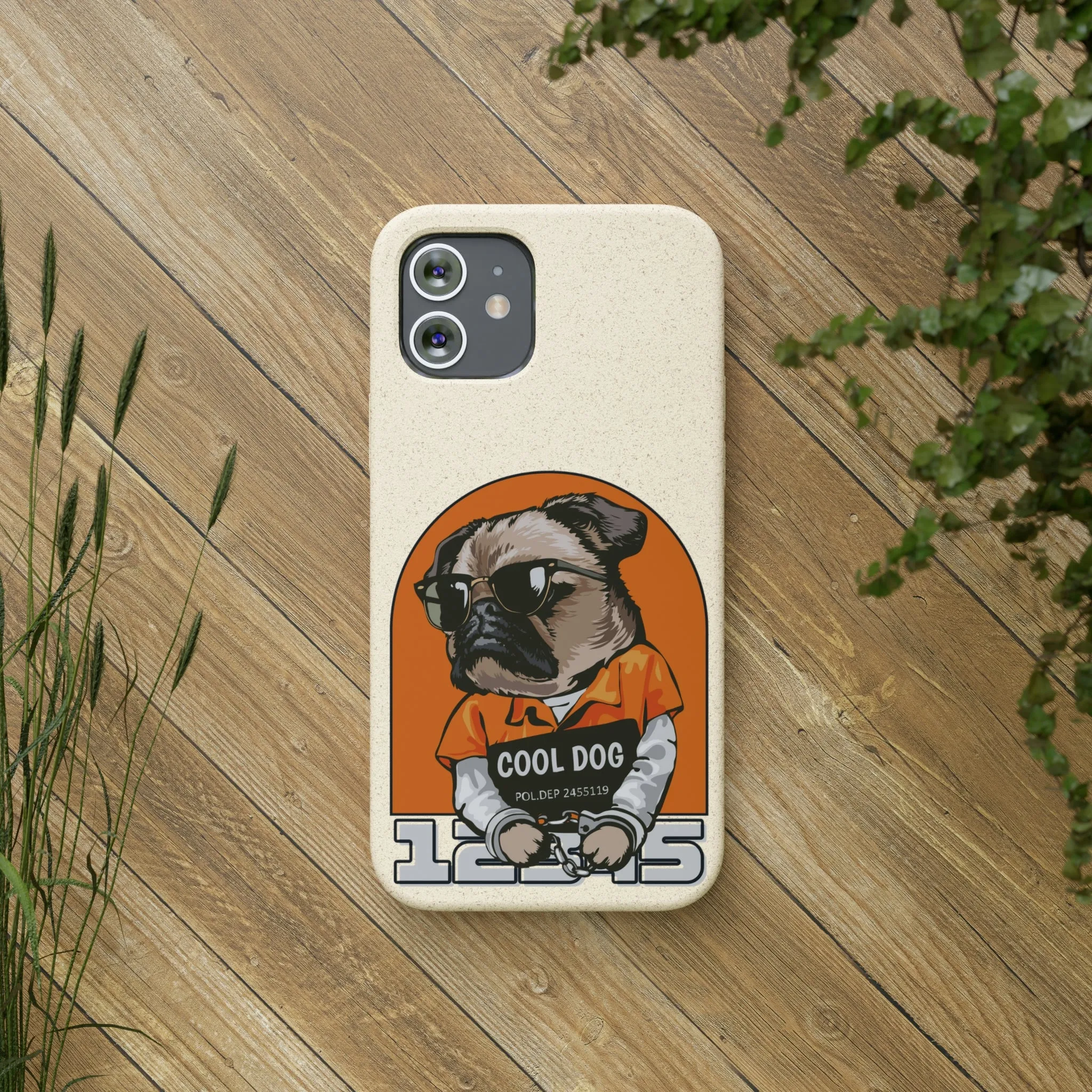Cool Dog Biodegradable Cases POD