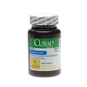 Curad® Plain Gauze Packing Strip 5 yds L x 1/4" W, Latex-Free