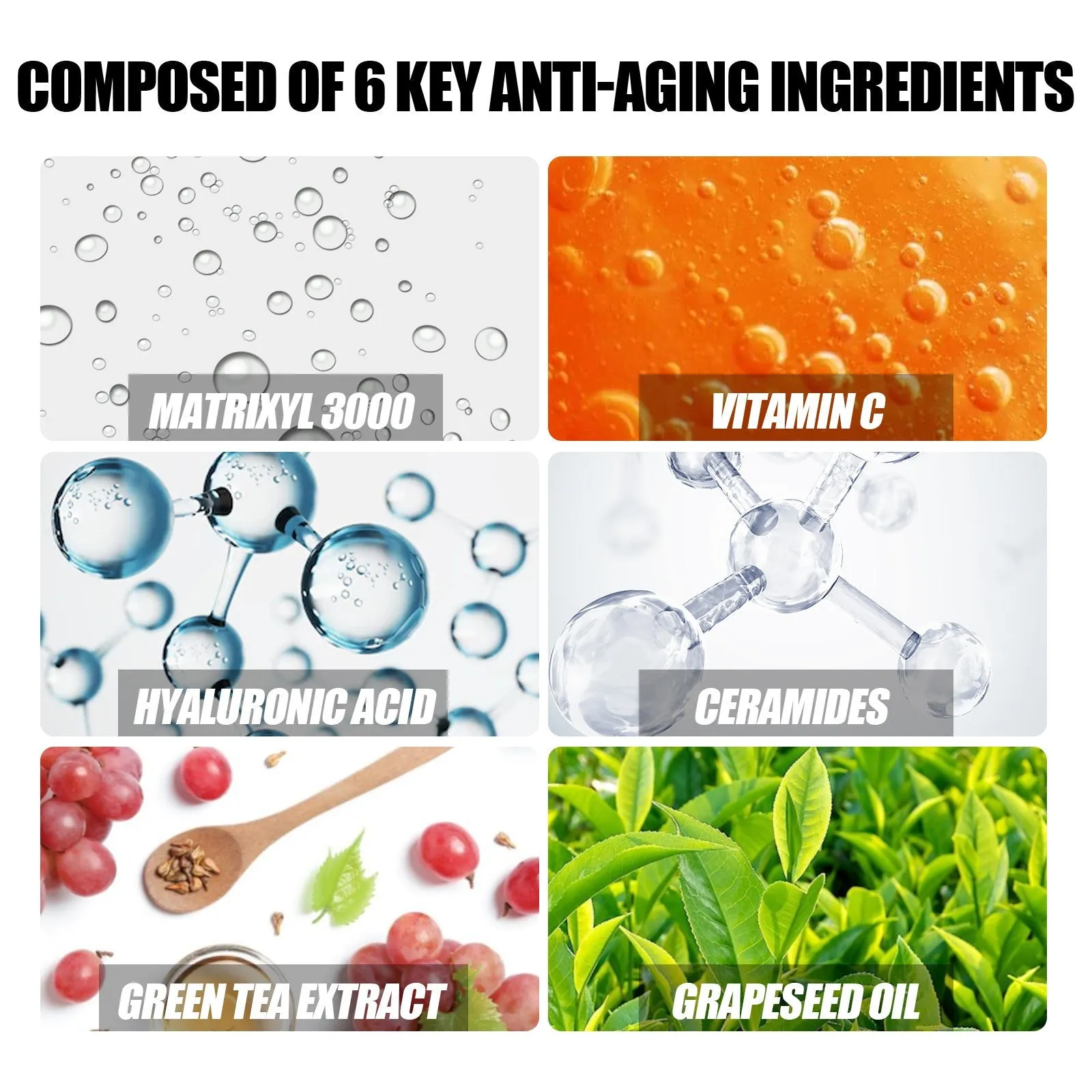 Deep Cleansing Anti-Wrinkle Essence Facial Skin Fading Wrinkle Hydrating and Firming Skin Care