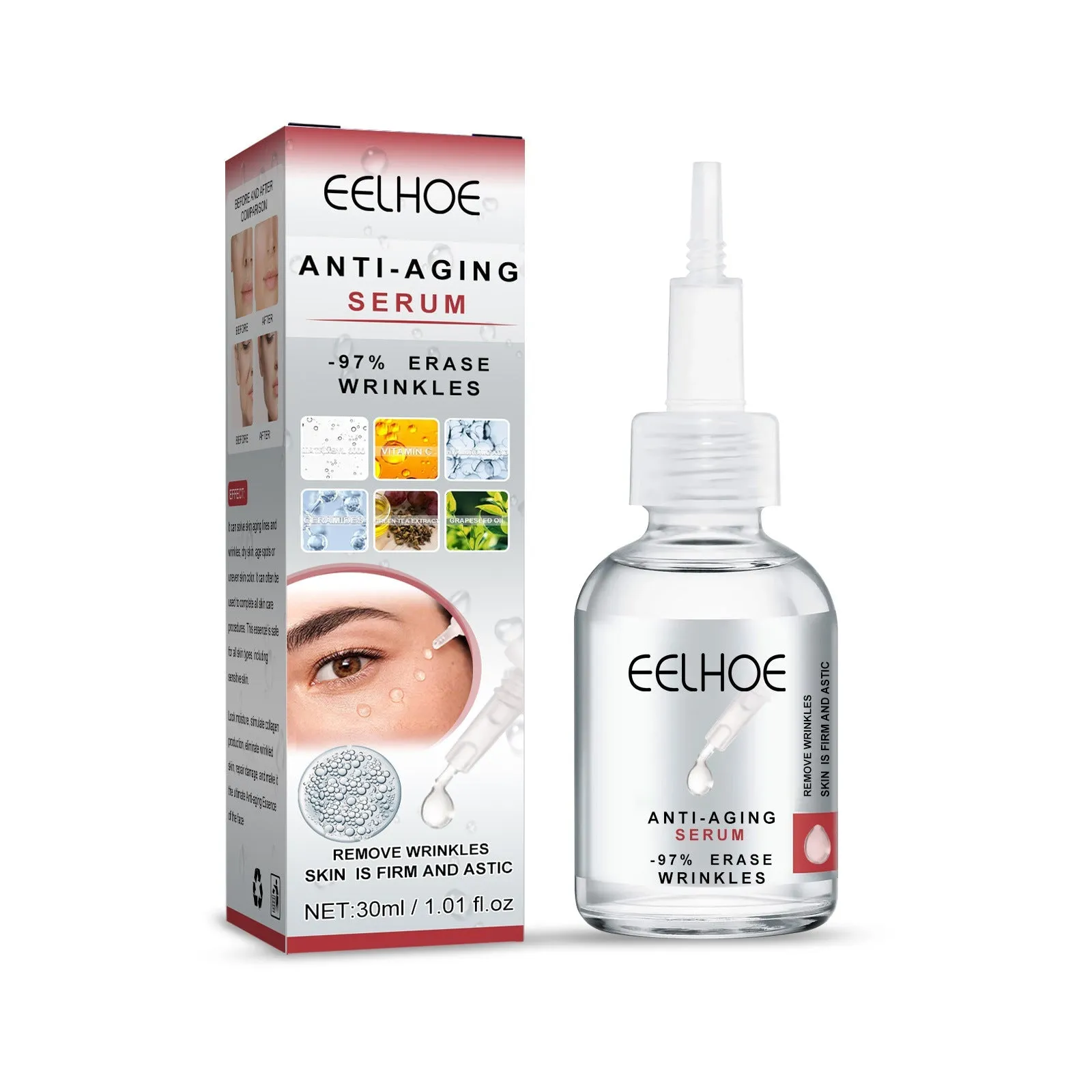 Deep Cleansing Anti-Wrinkle Essence Facial Skin Fading Wrinkle Hydrating and Firming Skin Care