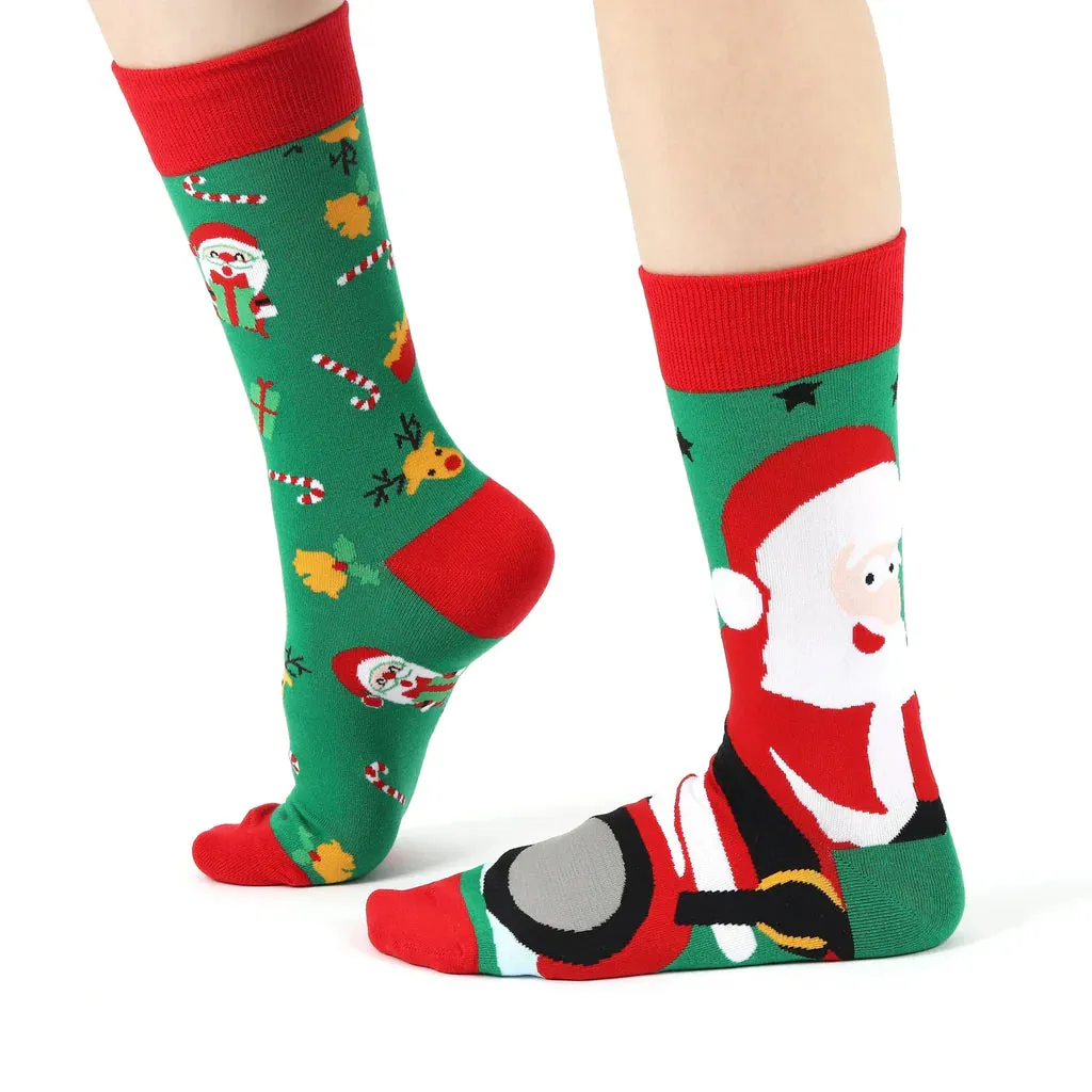 Eco Chic Eco-Friendly Candy Cane Bamboo Socks