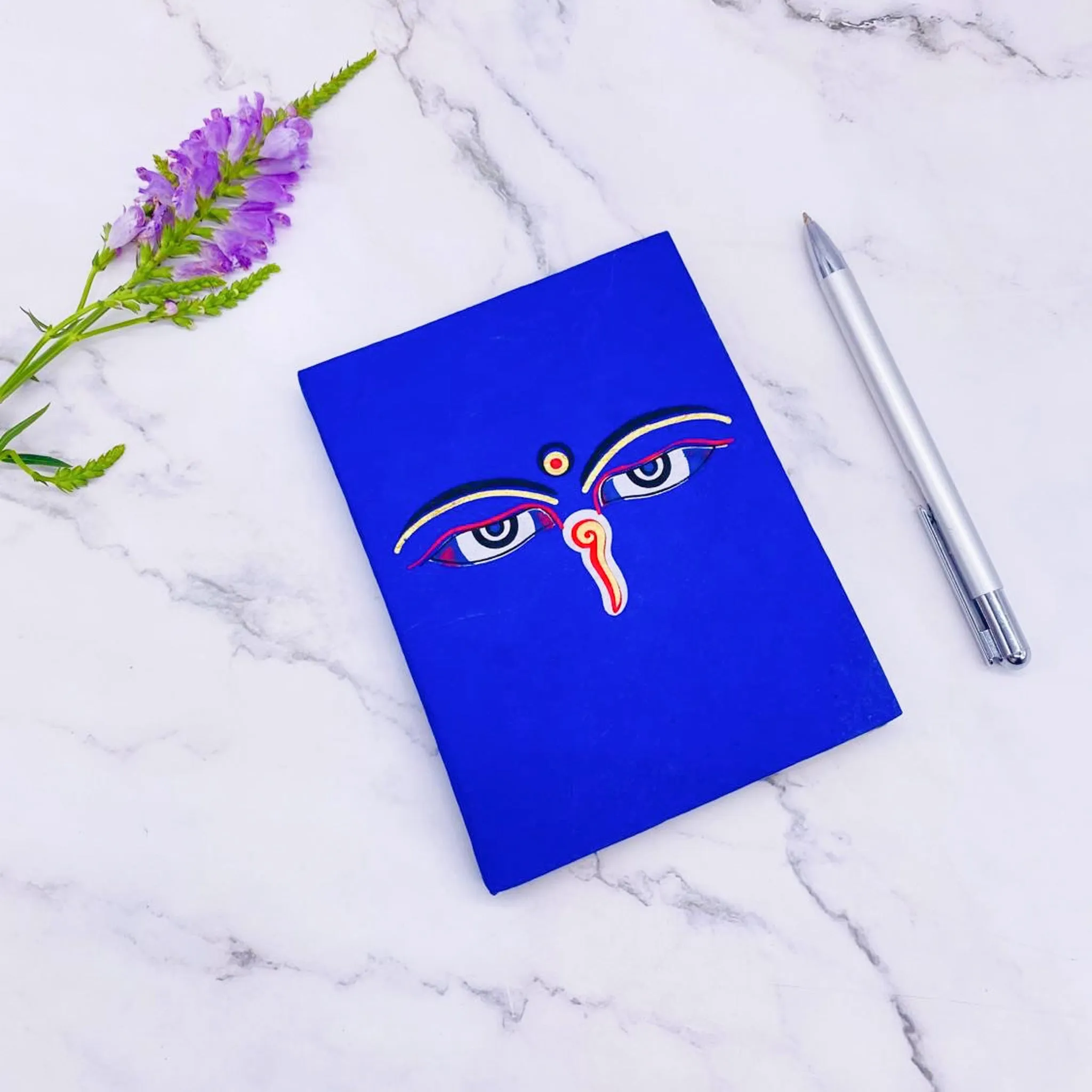 Eco Friendly Hand Painted Lokta Journal