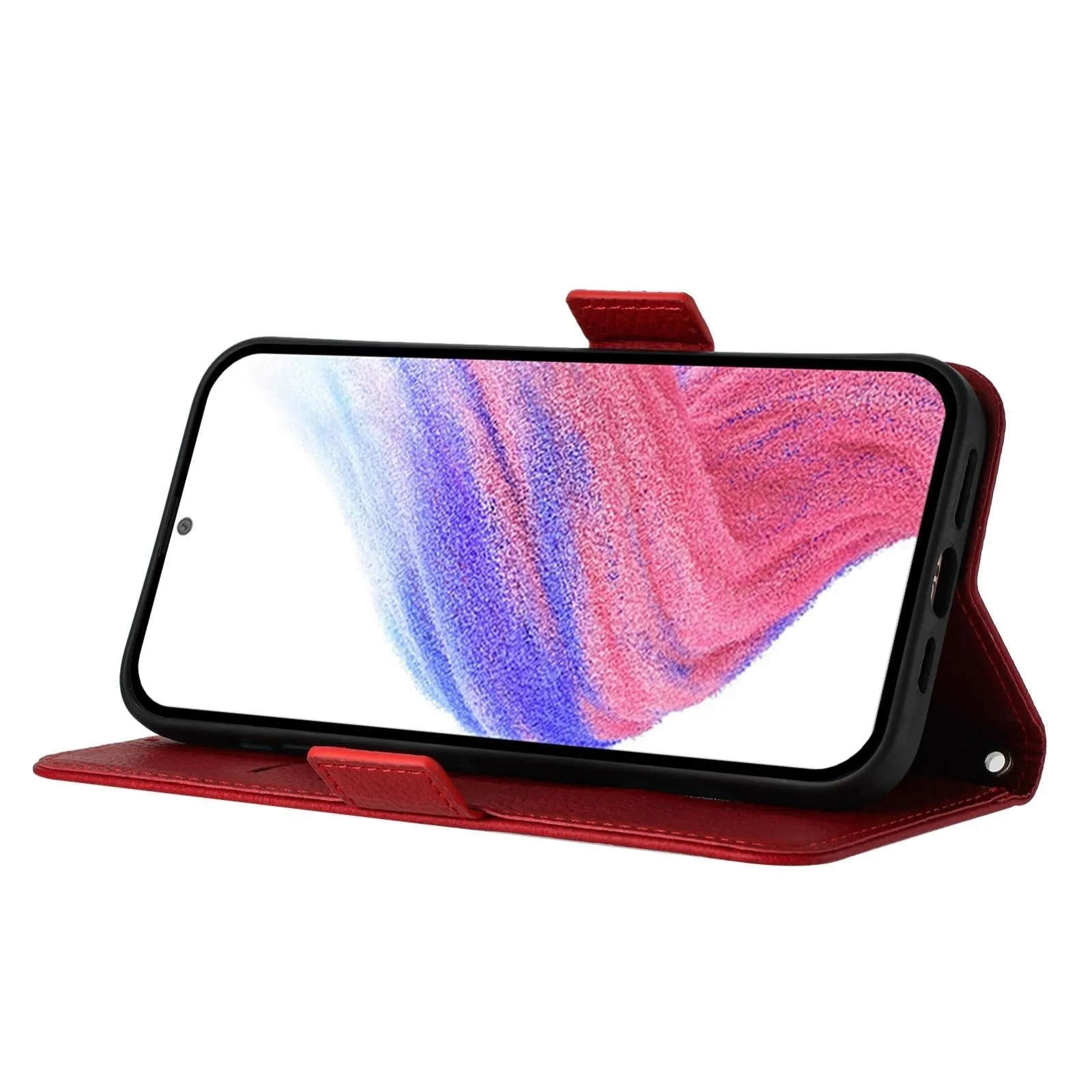 For Iphone 15 Embossed Rose Rfid Anti-Theft Leather Phone Case