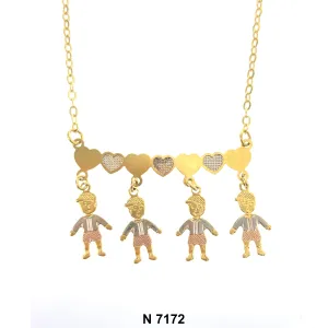 Four Boys Necklace N 7172