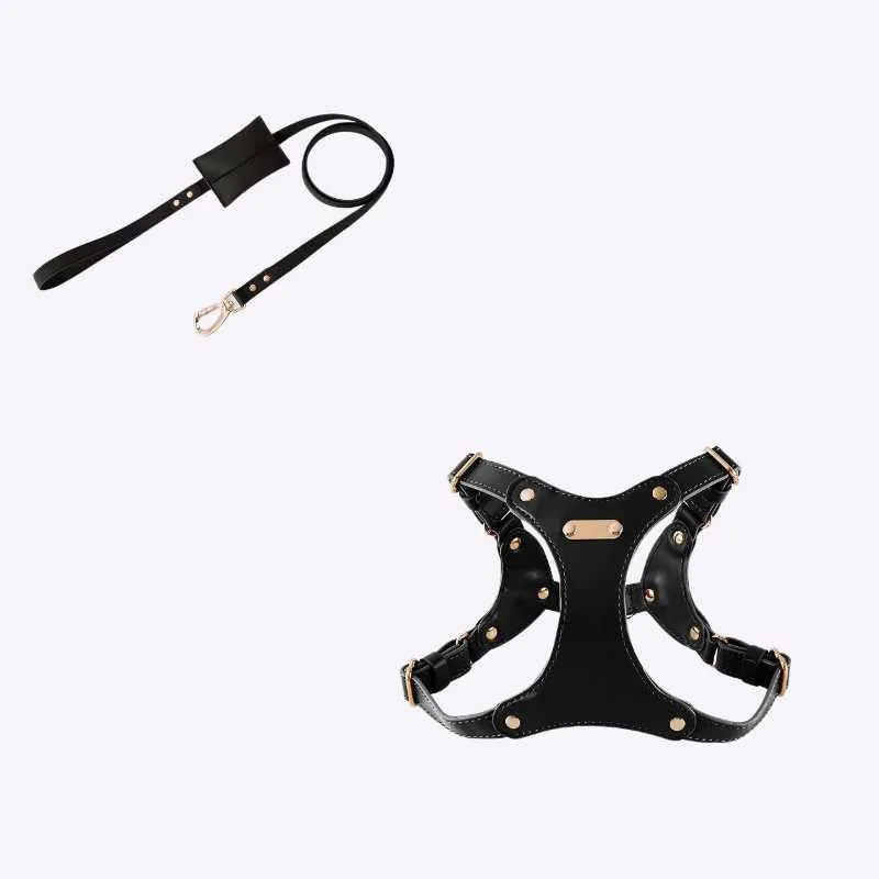 Hoop Vegan Leather Dog Harness Kit