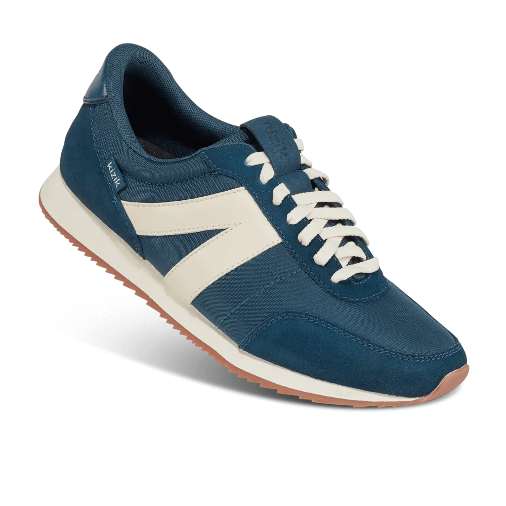 Kizik Unisex Milan Hands-Free Nylon Sneaker Tidepool