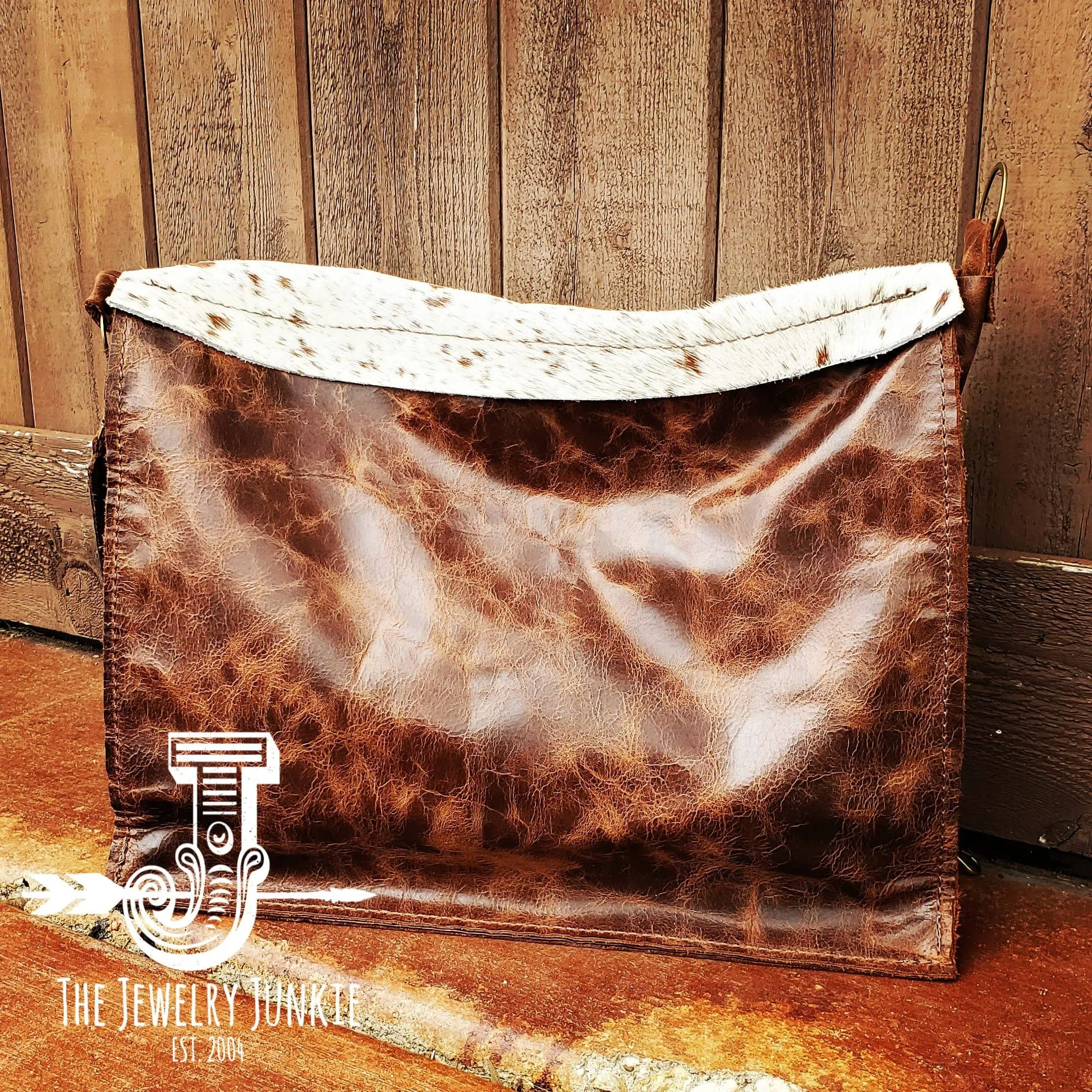 Large Leather Crossover Bag