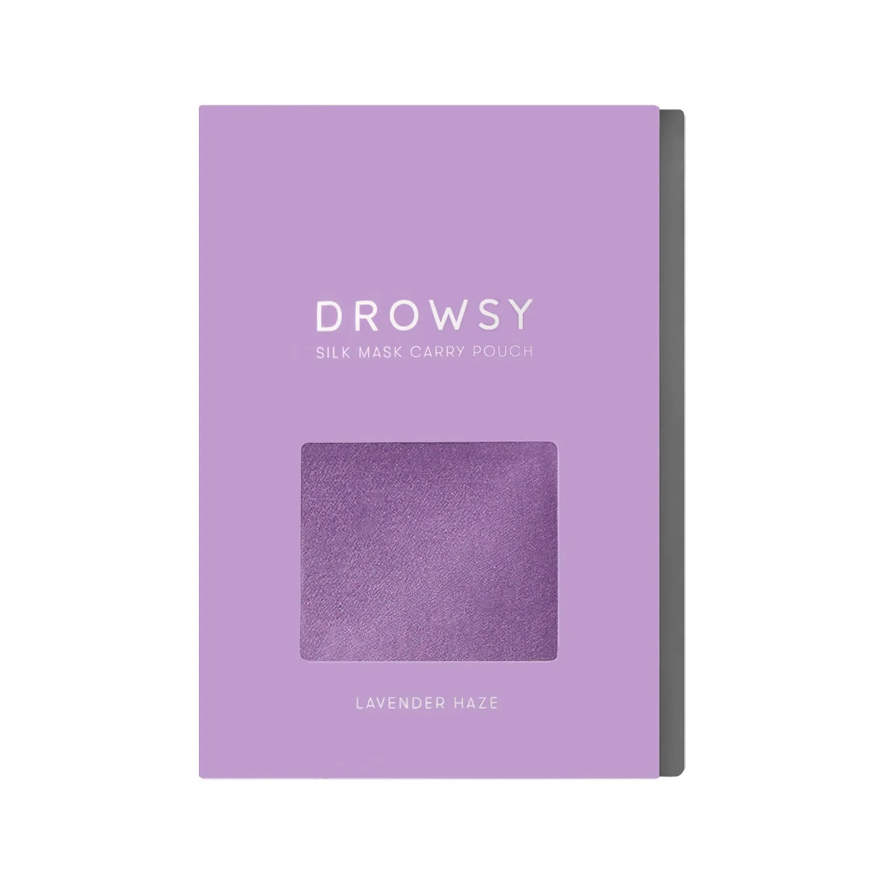 Lavender Haze Silk Carry Pouch