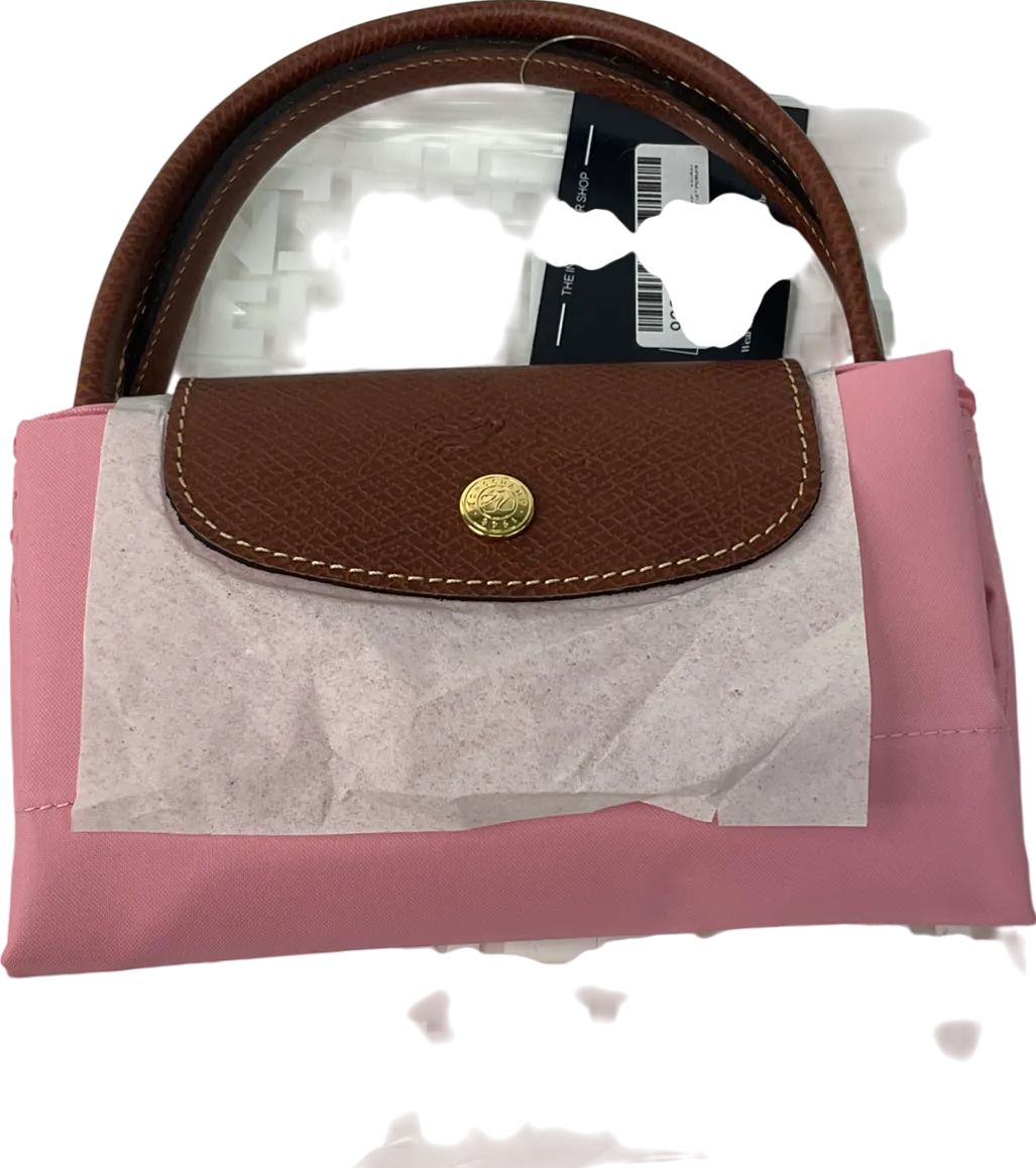 Longchamp Pink Le Pliage Original Pouch Bag UK S