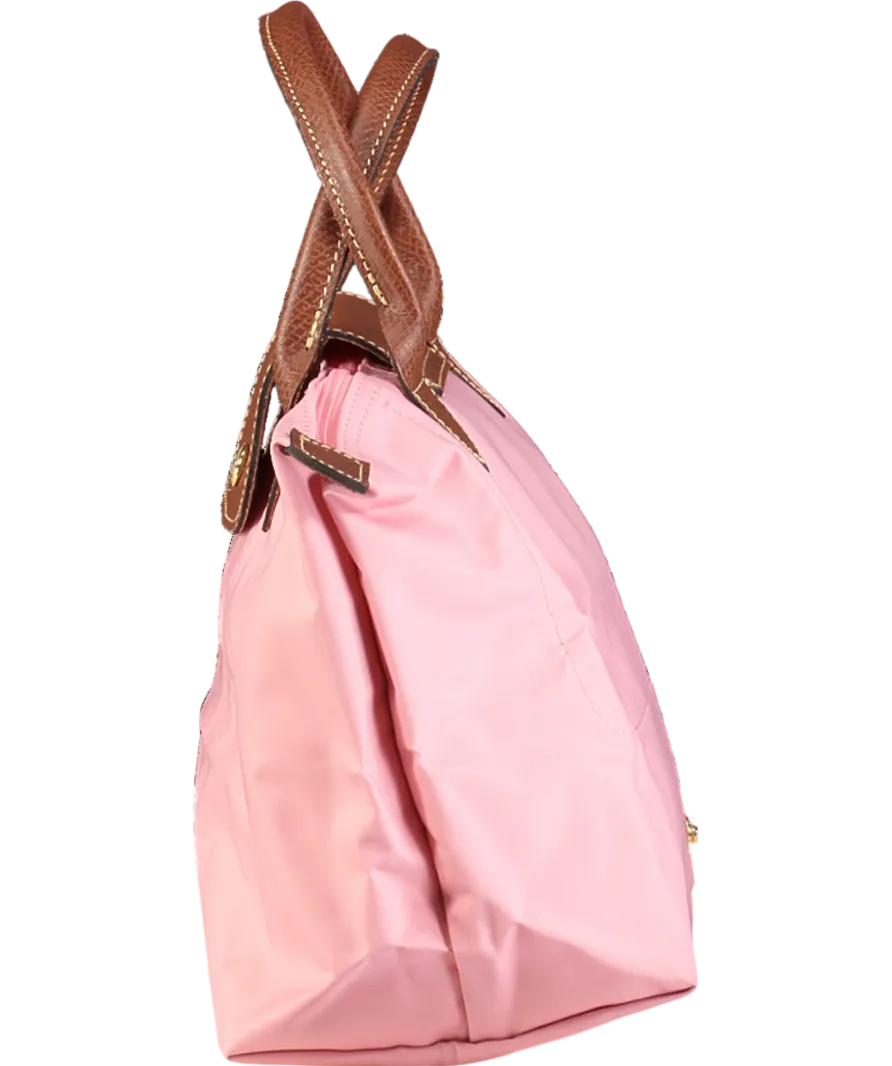 Longchamp Pink Le Pliage Original Pouch Bag UK S