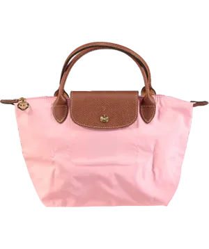 Longchamp Pink Le Pliage Original Pouch Bag UK S
