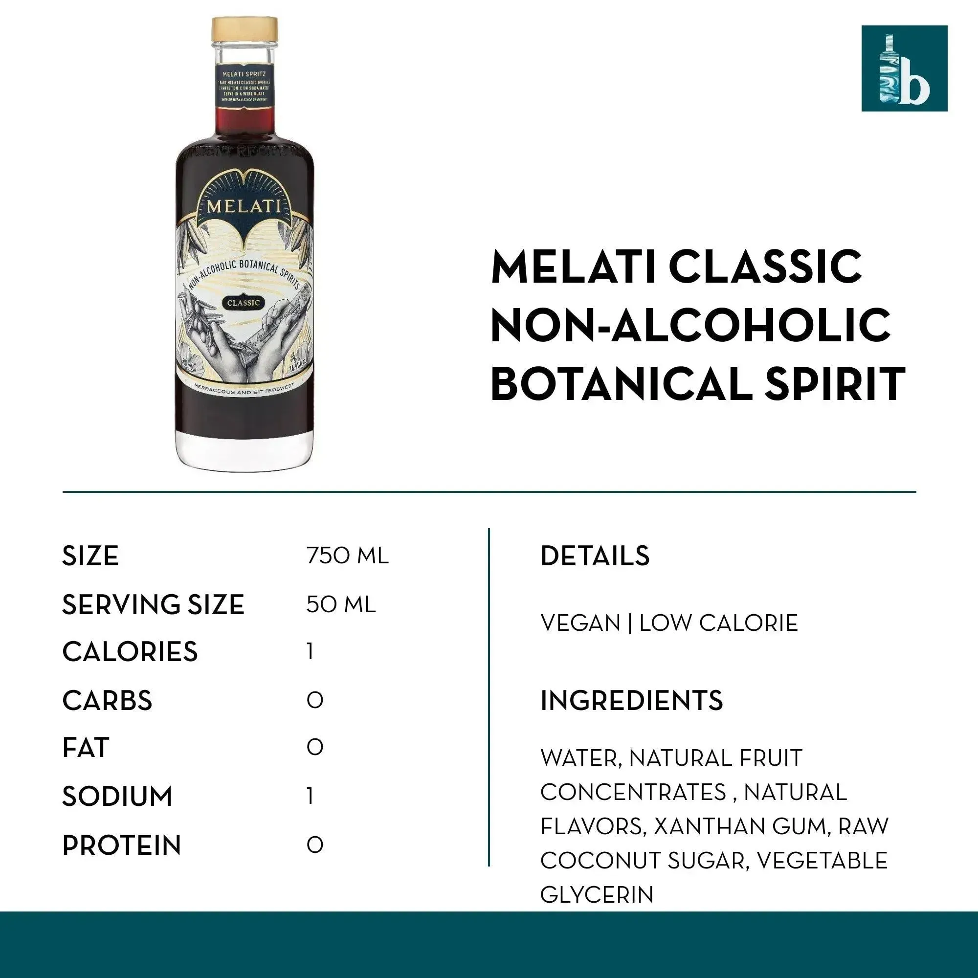 Melati Classic Non-Alcoholic Botanical Spirit