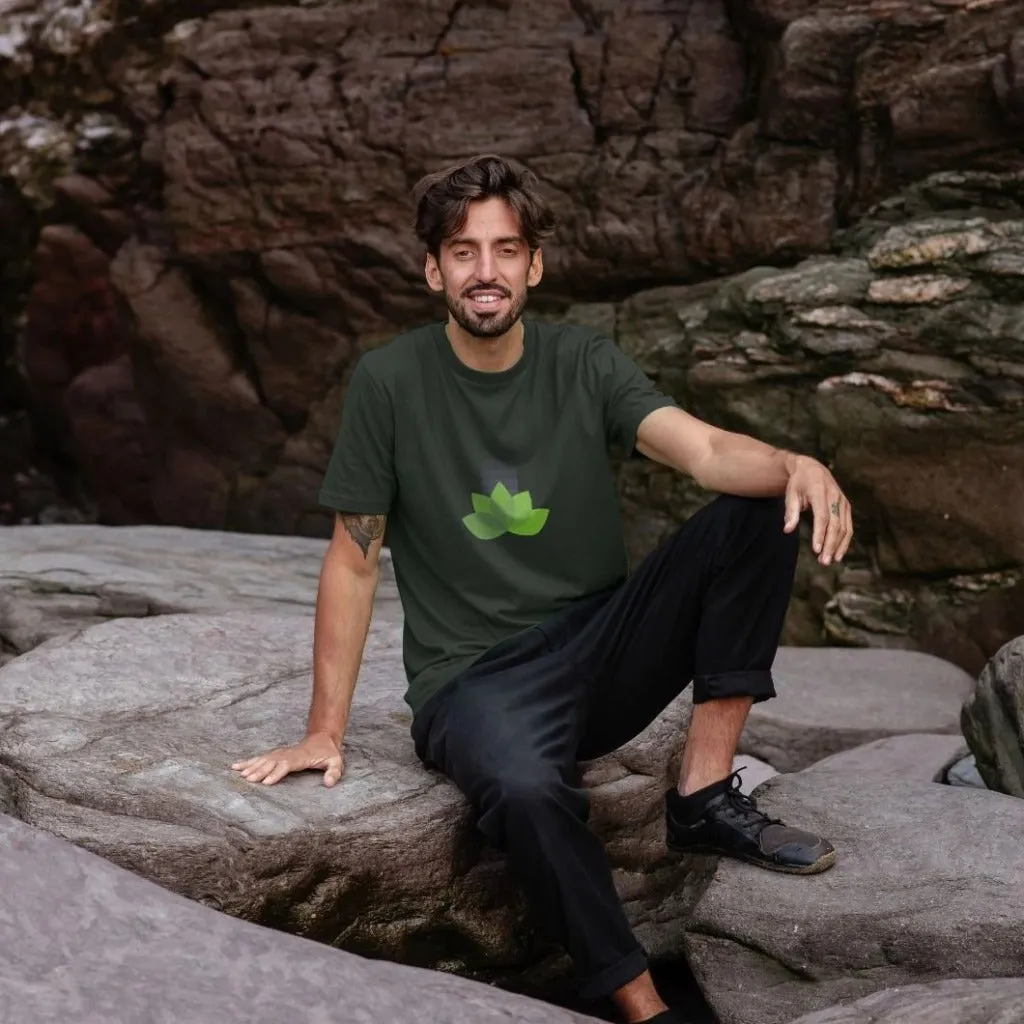 Mens Organic Cotton  T-Shirt - EjB Eco Tee - Eco-Friendly UK Made