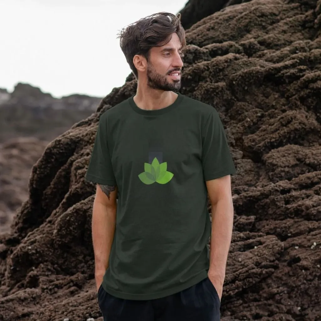 Mens Organic Cotton  T-Shirt - EjB Eco Tee - Eco-Friendly UK Made