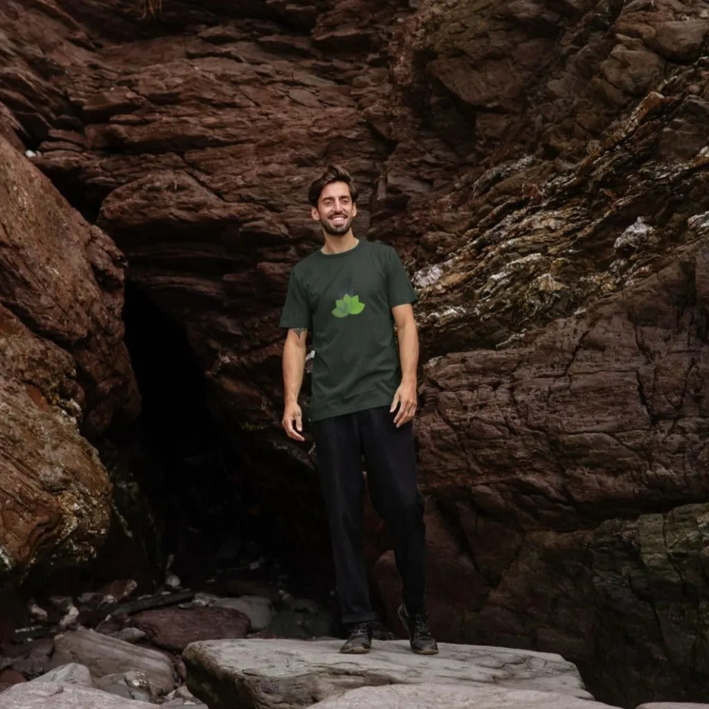 Mens Organic Cotton  T-Shirt - EjB Eco Tee - Eco-Friendly UK Made