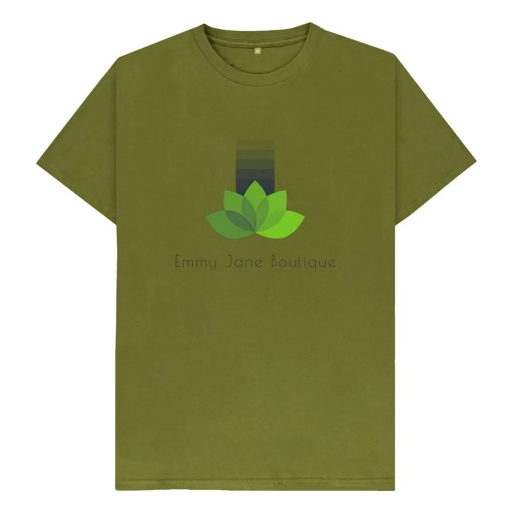 Mens Organic Cotton  T-Shirt - EjB Eco Tee - Eco-Friendly UK Made