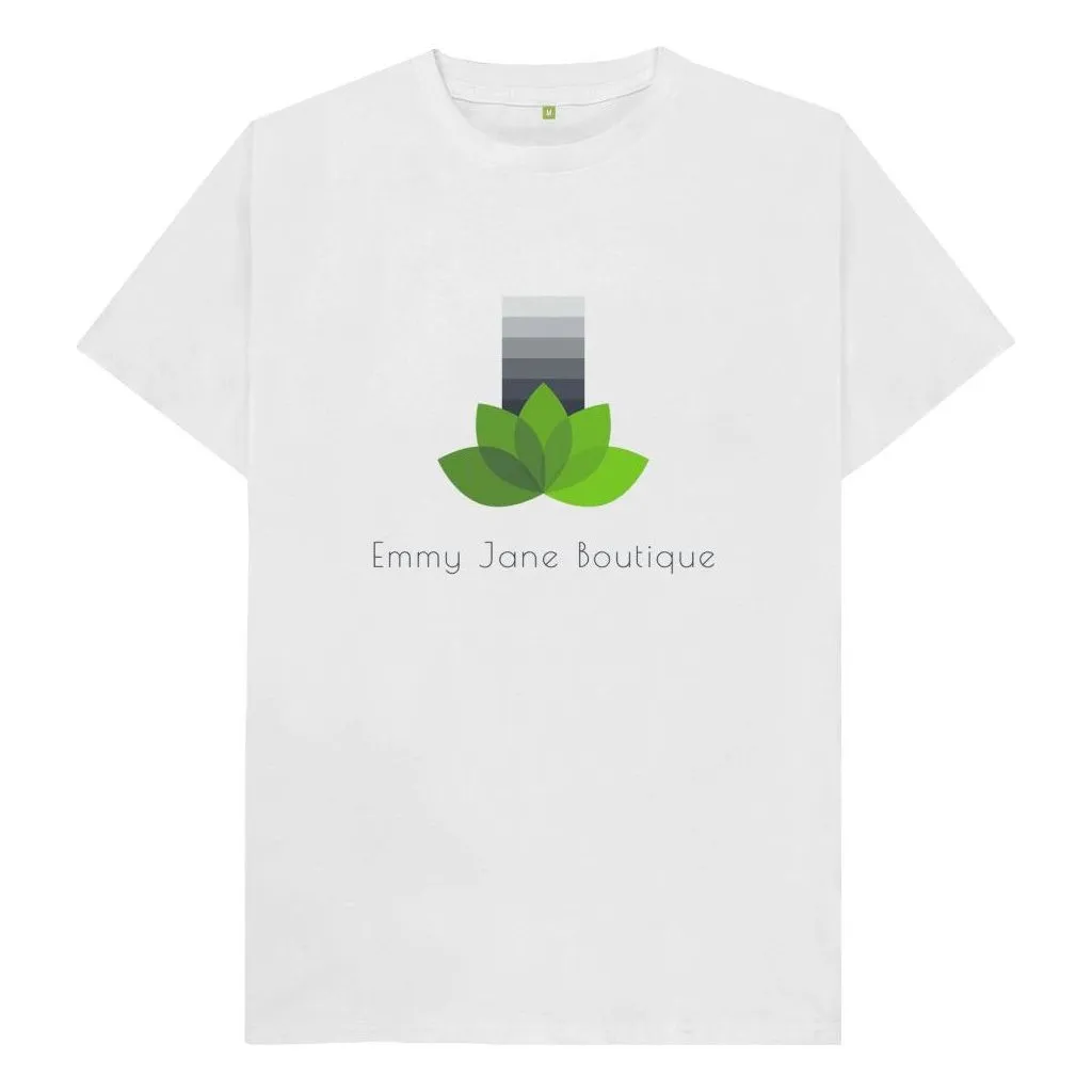 Mens Organic Cotton  T-Shirt - EjB Eco Tee - Eco-Friendly UK Made