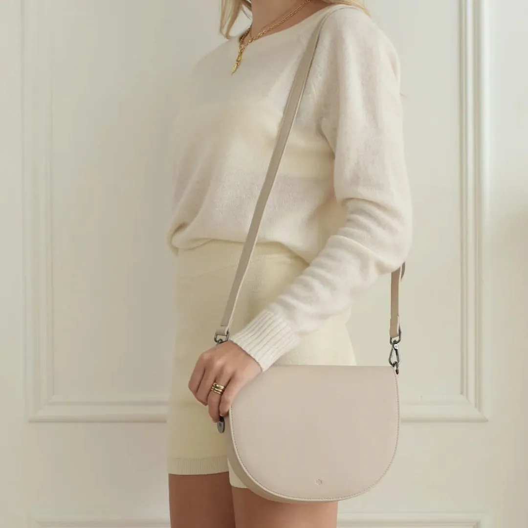 Mini Saddle Bag (Dove)