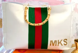 Moyna Beaded 3d Bee Tote