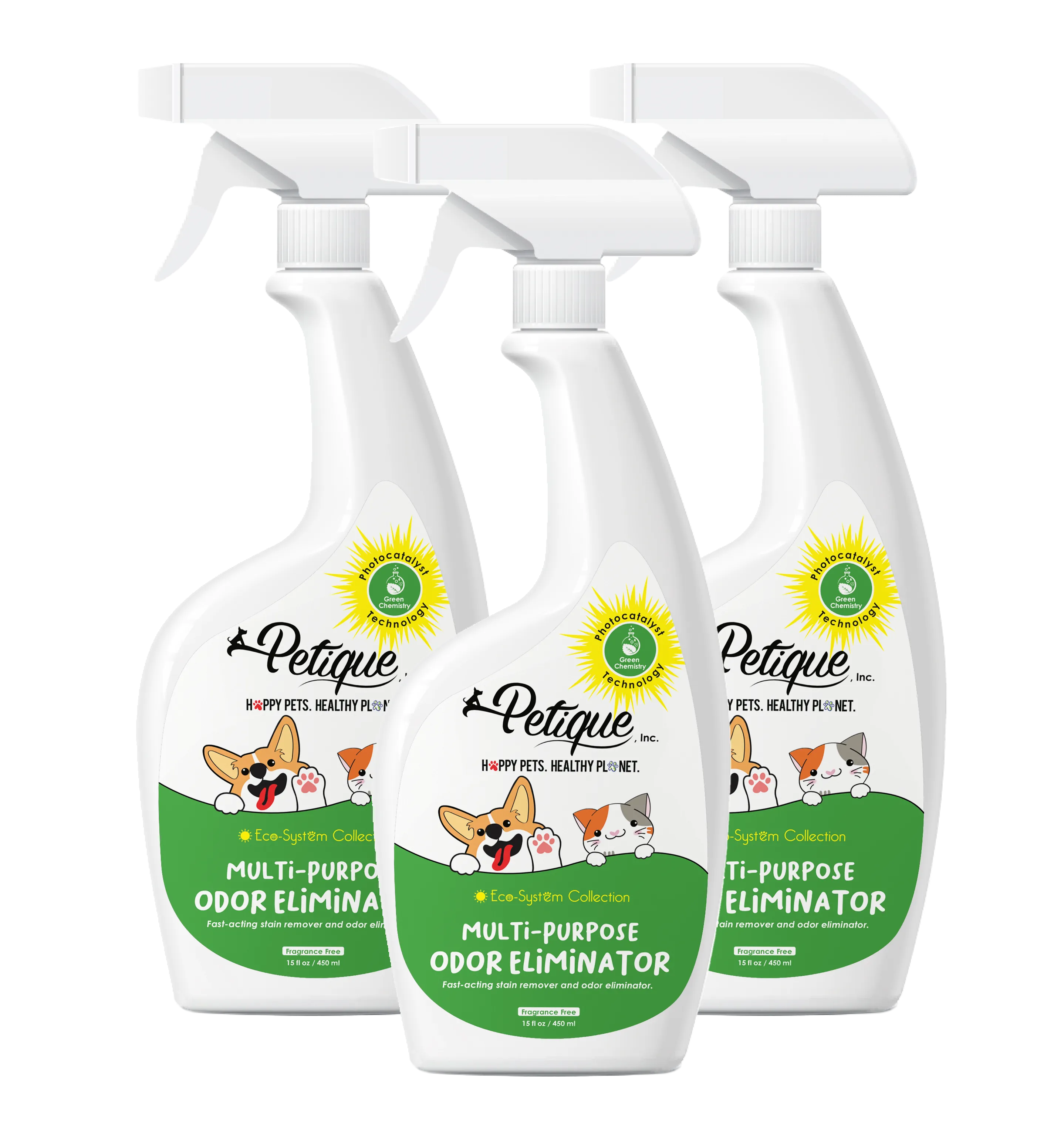 Multi-Purpose Odor Eliminator: Safe & Non-Toxic Formula, Fragrance-Free Spray for Pet Stains, Odor Removal, and Home Surfaces