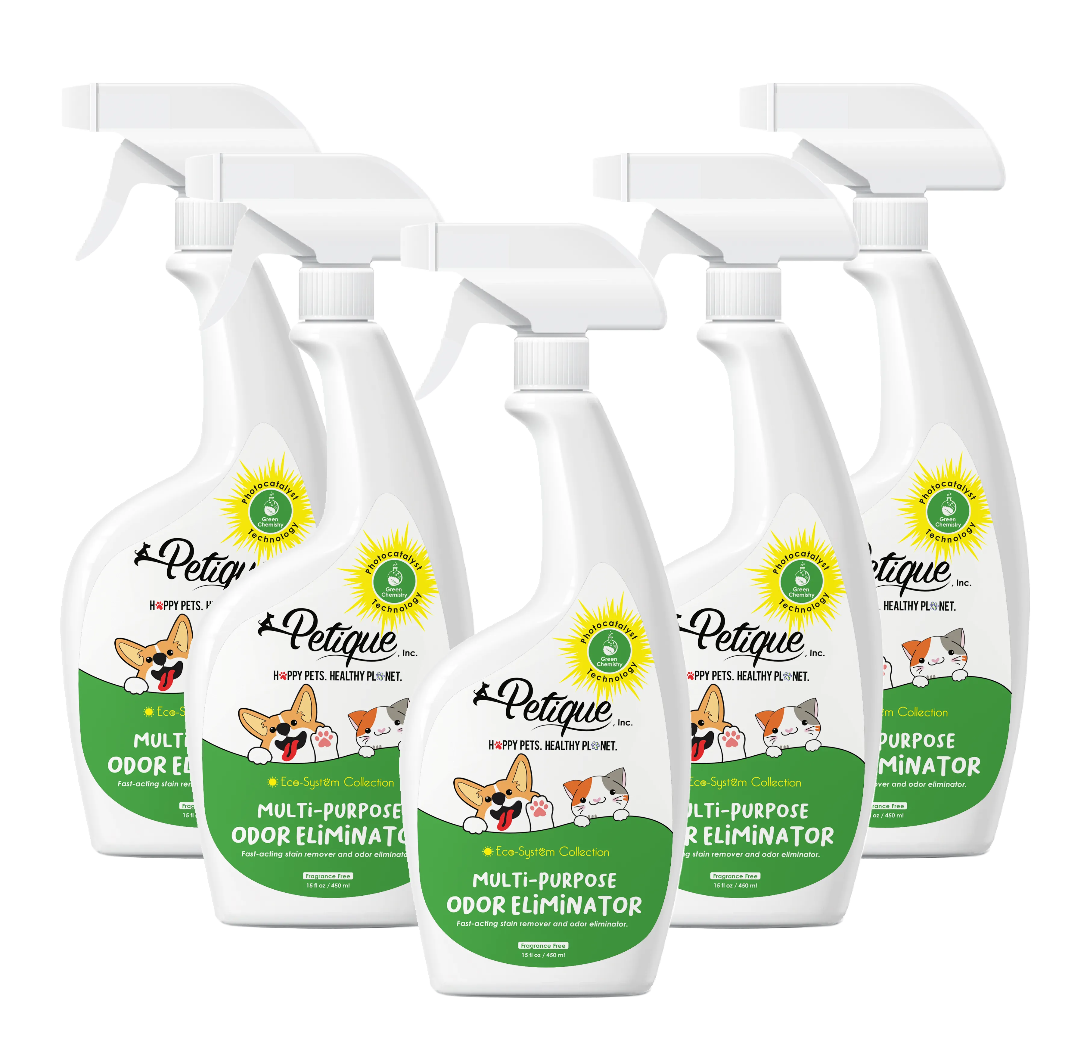 Multi-Purpose Odor Eliminator: Safe & Non-Toxic Formula, Fragrance-Free Spray for Pet Stains, Odor Removal, and Home Surfaces