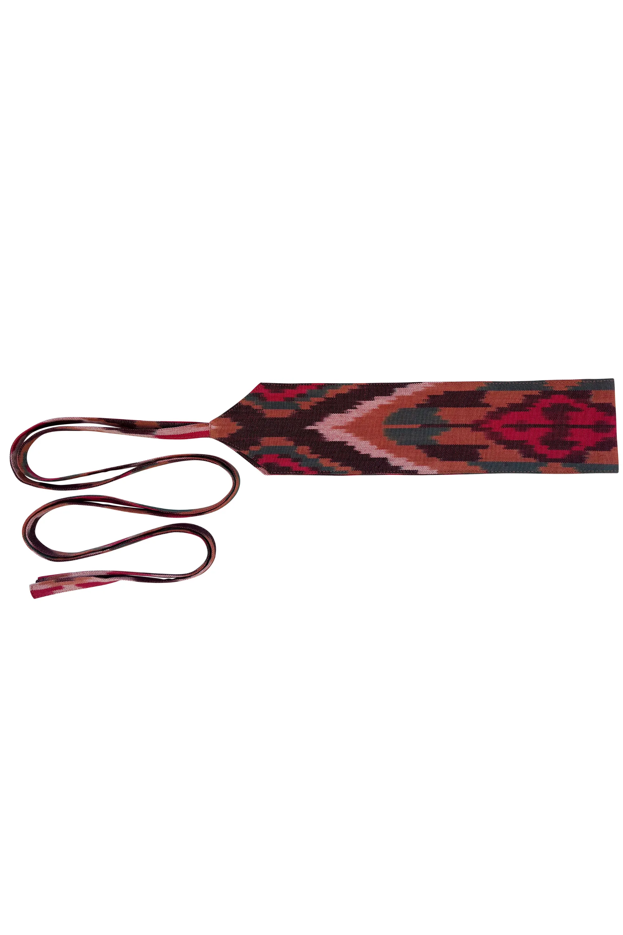 NEW! IKAT Wrap Belt No.9