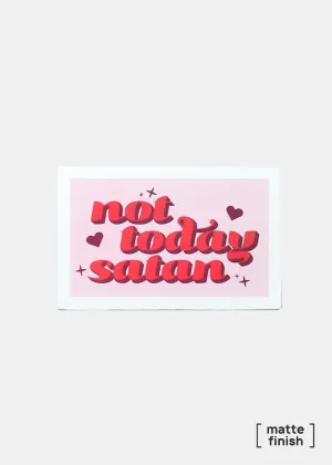 Official Key Items Sticker - Not Today Satan