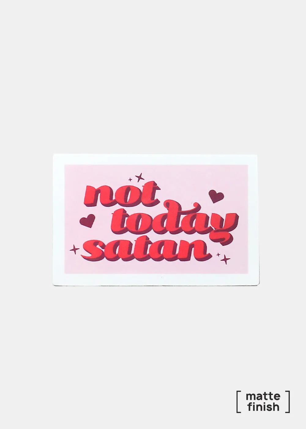 Official Key Items Sticker - Not Today Satan