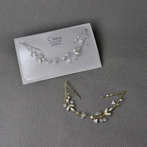 Pearl and Crystal Vine Headpiece