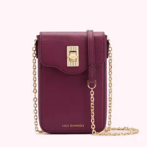 PEONY LEATHER RITA CROSSBODY MINI BAG