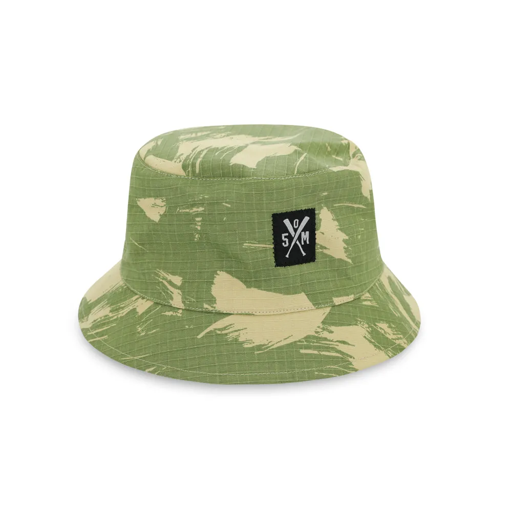 " RETROFUTURE BASIC " Bucket Hat Camo