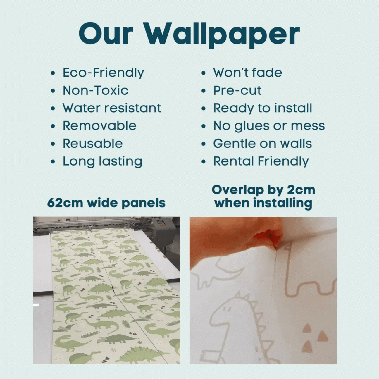 Retro Floral Pattern Wallpaper